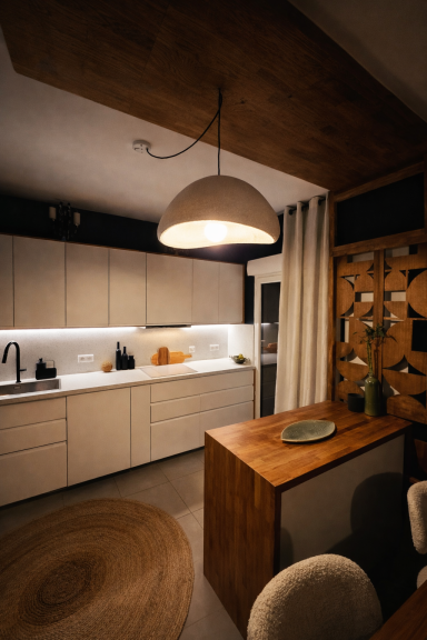 Cuisine Esprit Japandi Projet Dit Julien